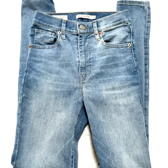 Levi’s Mile High Super Skinny Jeans Size 24 - Picture 2 of 7
